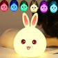 Squishy Rabbit Night Light for Kids