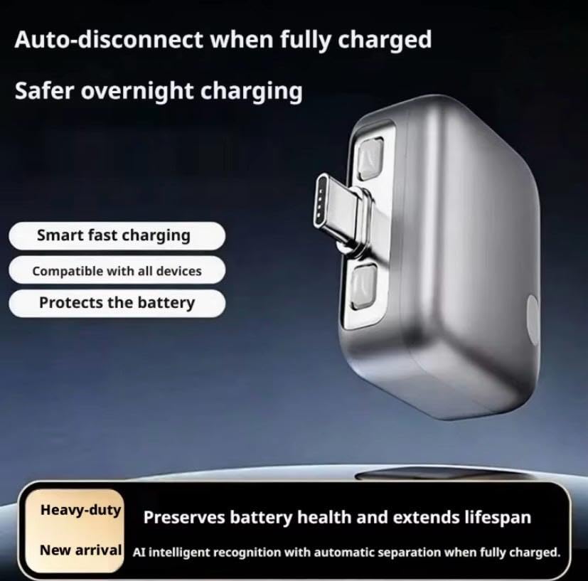 Mini Auto-Disconnect Smart Charger Adapter