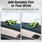 Dashboard Metal Drift Car Ornament