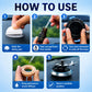Solar-Powered Wood & Aluminium Car Diffuser