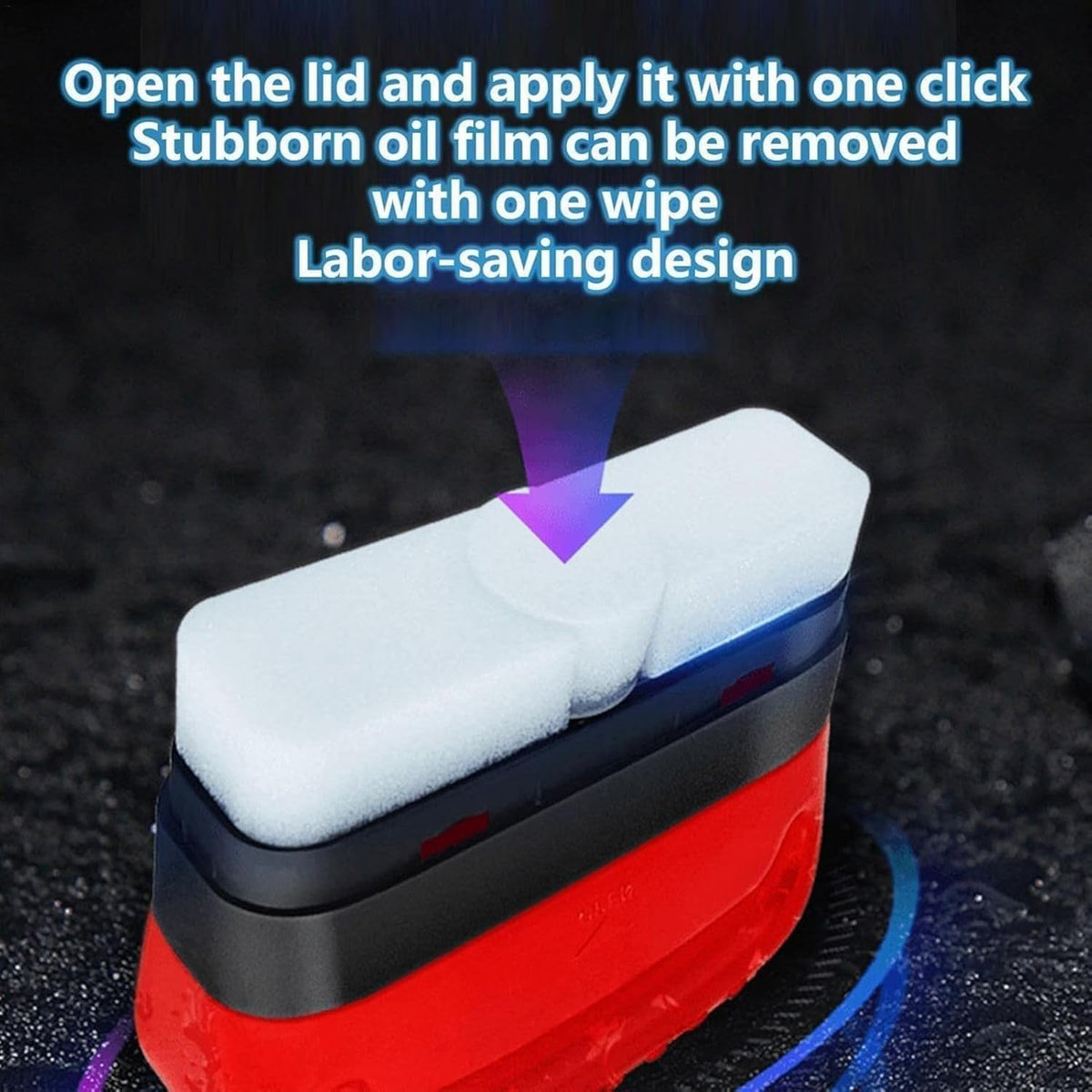 Car Windshield Oil Film Cleaning Brush