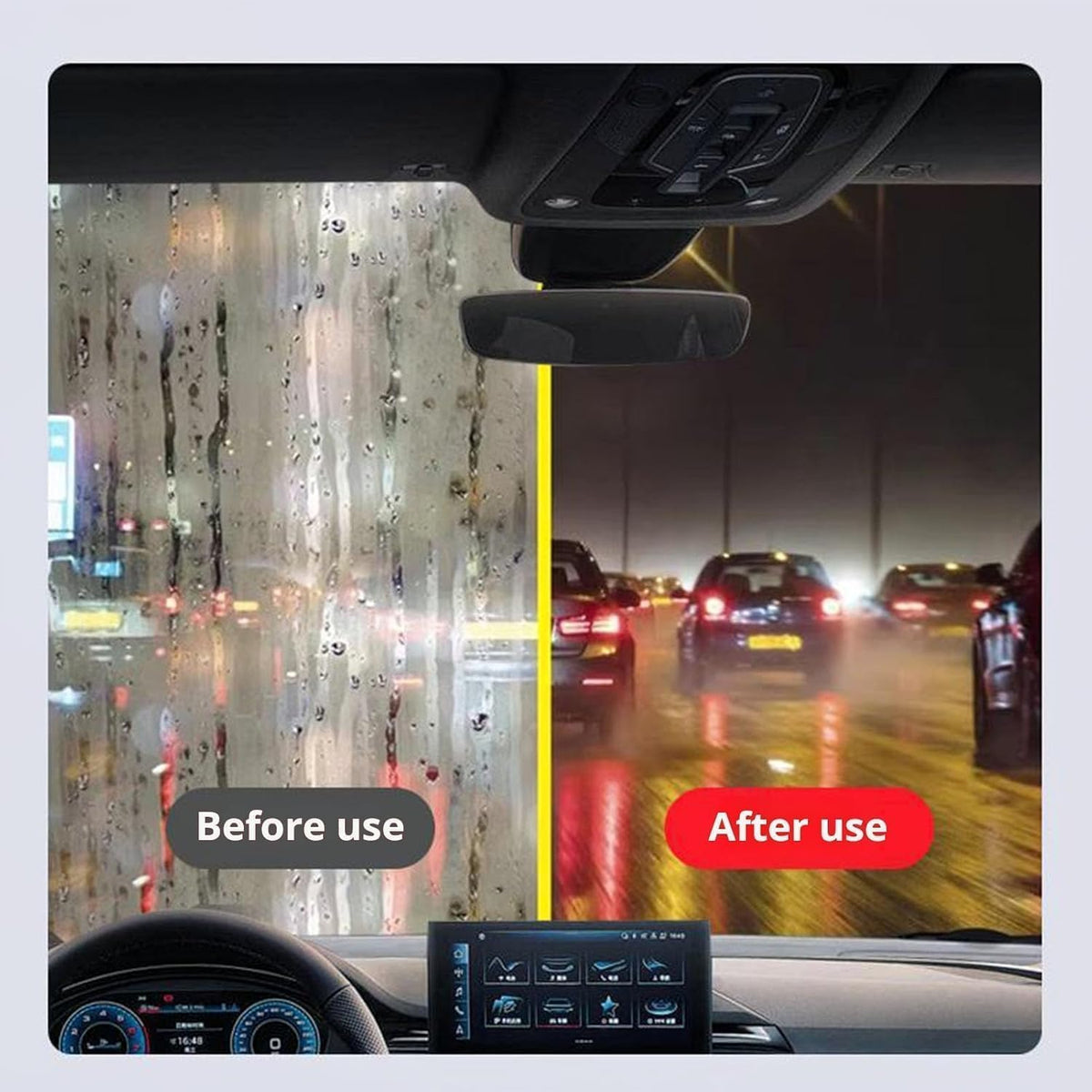Car Windshield Oil Film Cleaning Brush