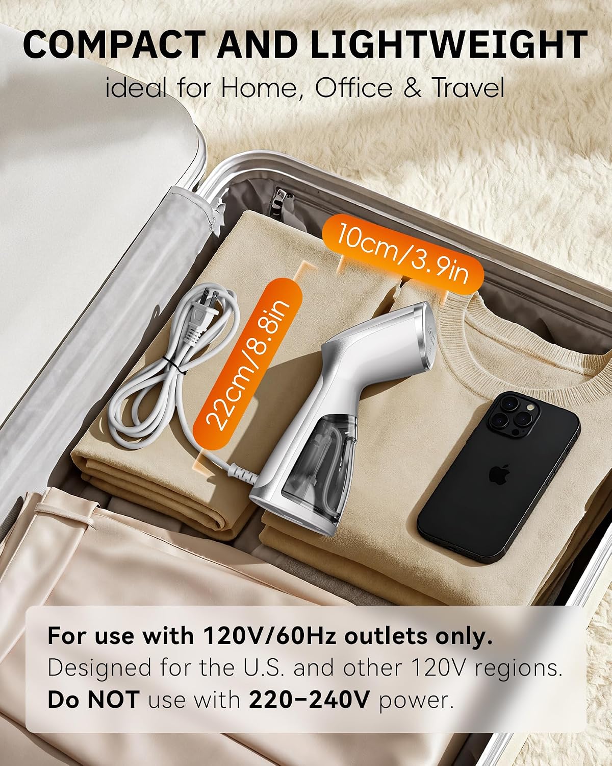 Portable Handheld Garment Steamer