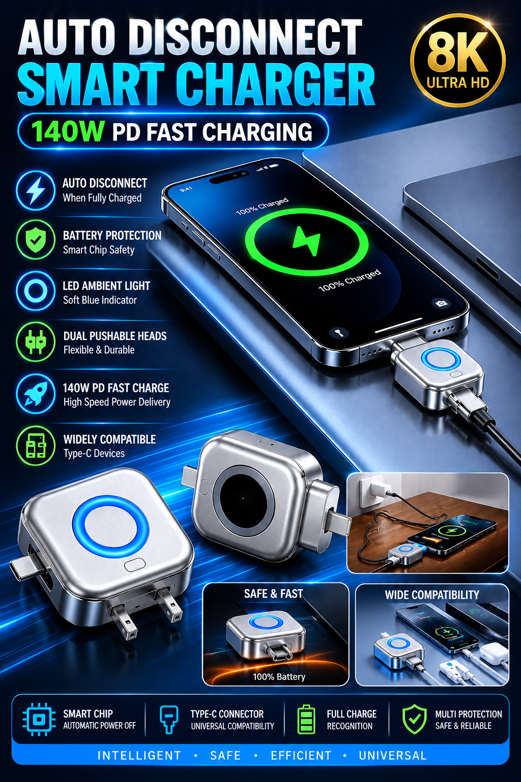 140W Smart Full Charge Separator