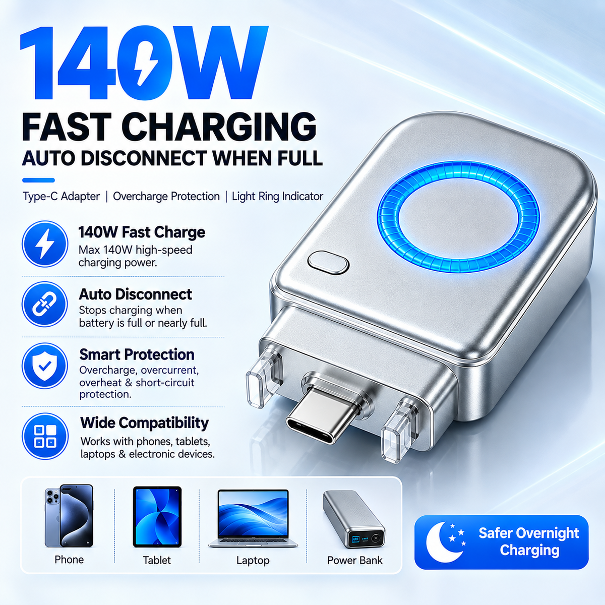 140W Smart Full Charge Separator